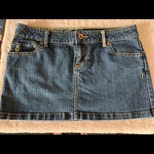 Volcom Jean Skirt
